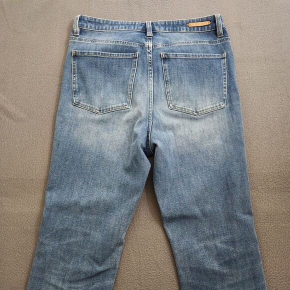 Soft Surroundings Women 12 High Rise Distressed Skinny Jeans - Picture 4 of 10